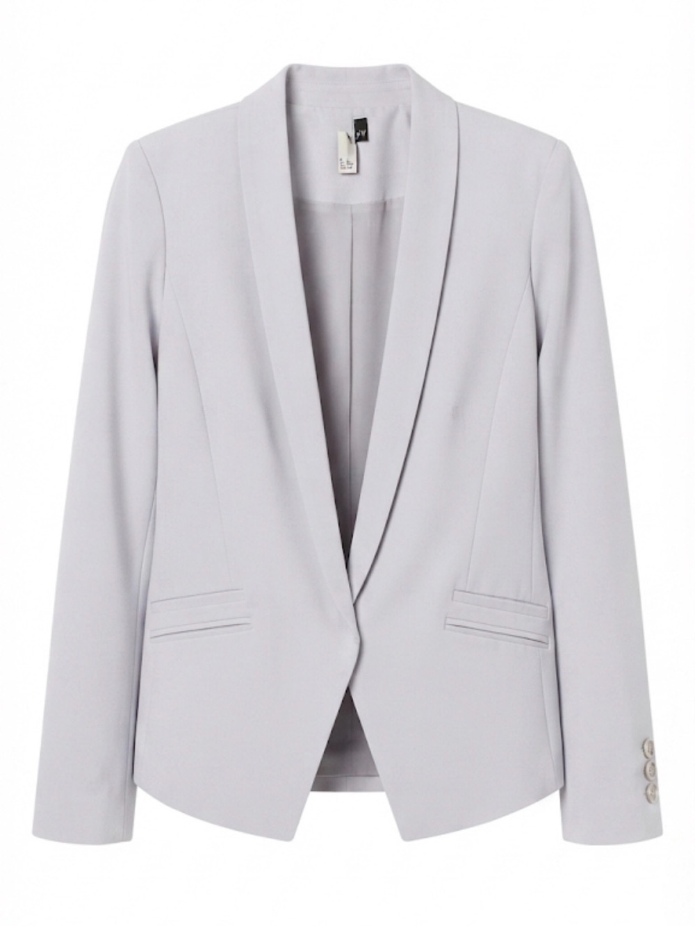TOPSHOP Light Grey Tailored Blazer – Size US 8 (UK 12)